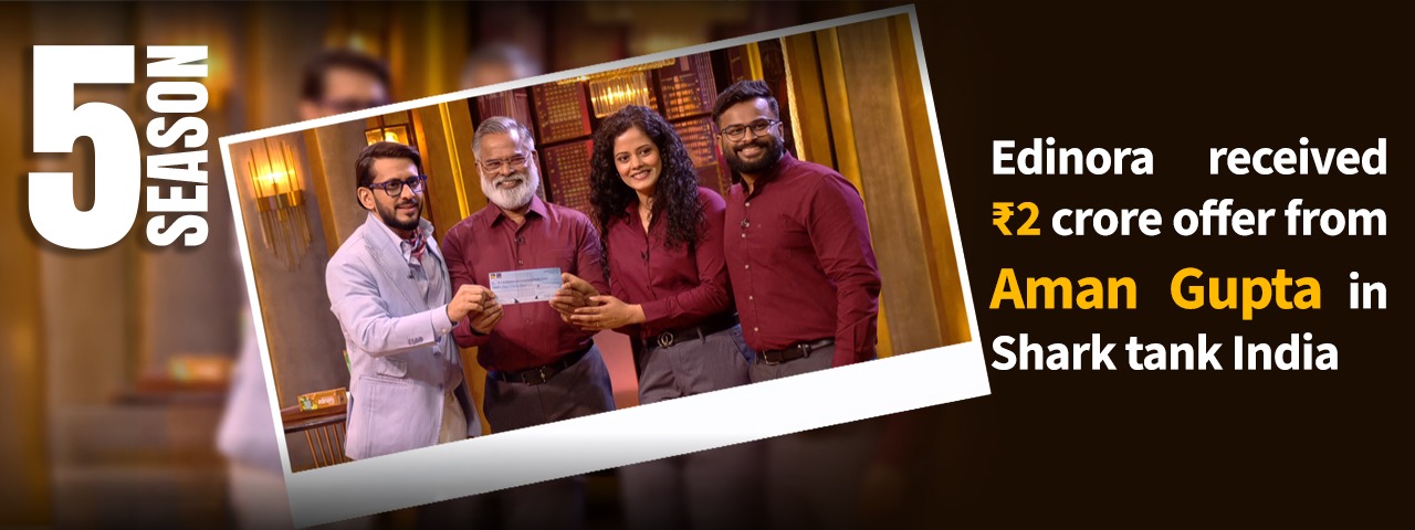 Discover how Edinora appeared on Shark Tank India Season 5 and secured a ₹2 Crore deal with Aman Gupta for its edible grade, microbiome-friendly toothpaste.
