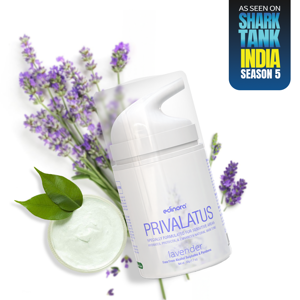 Edinora Privalatus Natural Private areas Skin Whitening Cream | Underarm Brightening Cream |  Vitamin E, Niacinamide, Shea Butter | Lavender | 50g