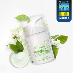 Edinora Privalatus Natural Private areas Skin Whitening Cream | Underarm Brightening Cream | with Vitamin E, Niacinamide, Shea Butter | Jasmine | 50g