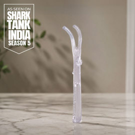 Edinora Dental Floss holder | Long and sturdy Floss holder for better grip and controlled flossing 